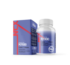 Suplemento de Citrato de Potasio con su caja