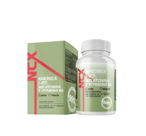 Suplemento de Manzanilla, Melatonina y Vitamina B6