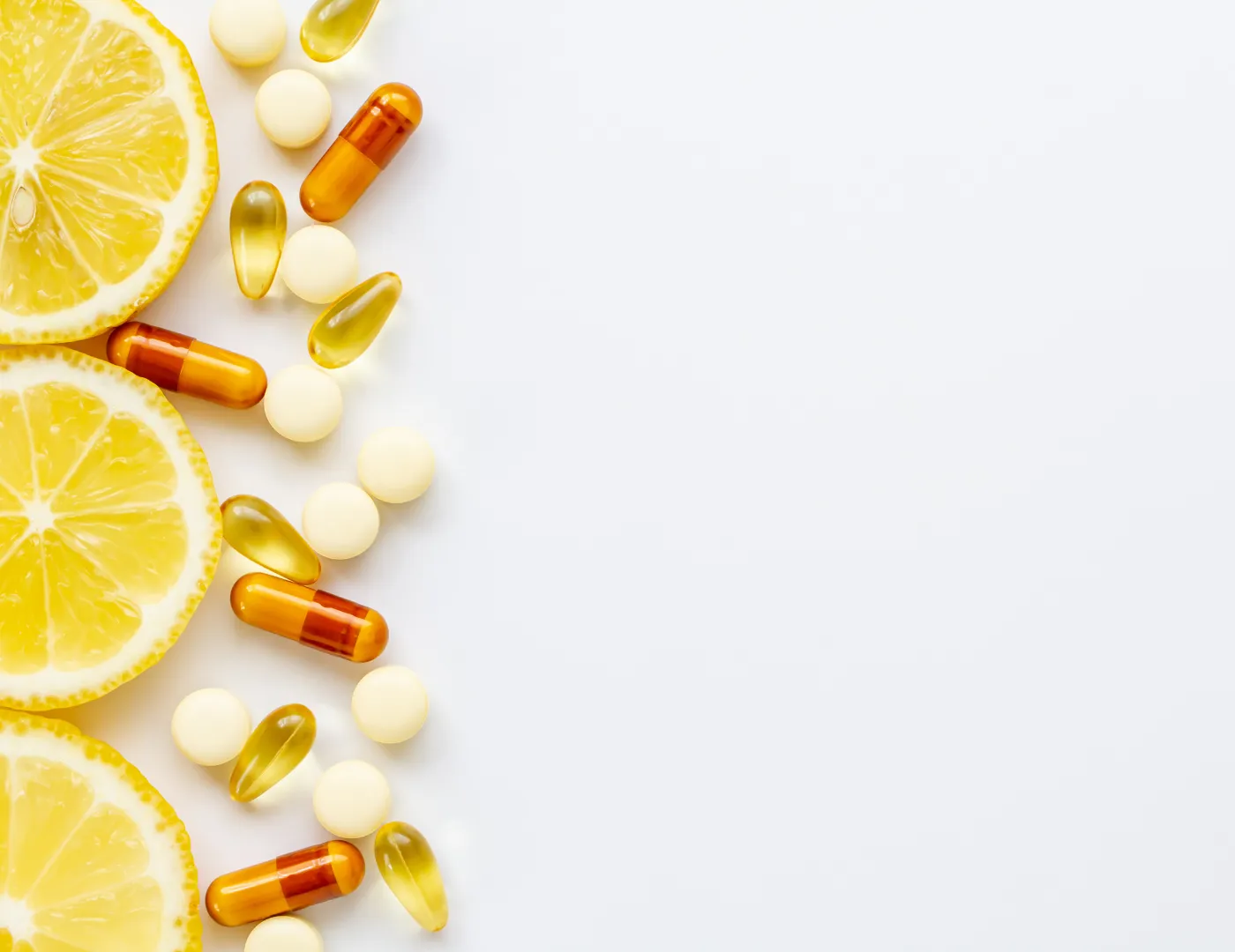 Vitaminas antioxidantes y cuidado de la piel en formato natural